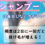 1 日 二 回 シャンプー