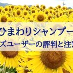 ひまわり シャンプー 男性